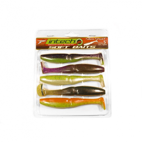 Приманка Intech Slim Shad 5" (5 шт) IN77 Приманка Intech Slim Shad 5" (5 шт) IN77