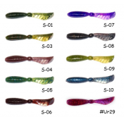 Приманка Bait Breath Shift Tail 3" (8шт.) Ur29  Chameleon／Red・seed
