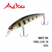 Воблер Aiko Booty 70S (70mm, 4,4gr, 1m) 005