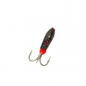 Мормишка Intech Ice Jig Чортик з насічкою ø2.9 (10шт) 0,62g 3х№16 #05 арбуз