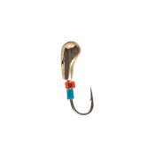 Мормишка Intech Ice Jig Клюшка з отвором ø3.0 (10шт) 0,4g №16 #01 золото