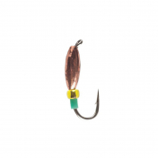 Мормишка Intech Ice Jig Олівка з петелькою ø2.0*6.0(10шт) 0,21g №16 #03 медь