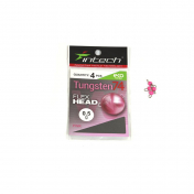 Розбірний груз Intech Tungsten 74 Gloss Pink UV 0.5g (4шт)