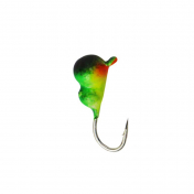 Мормишка Intech Ice Jig Неваляшка ø3.0(10шт) 0,37g №18 #05 арбуз
