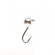 Мормишка Intech Ice Jig Кулька з петелькою ø4.0 (10шт) 0,65g №16 #02 серебро