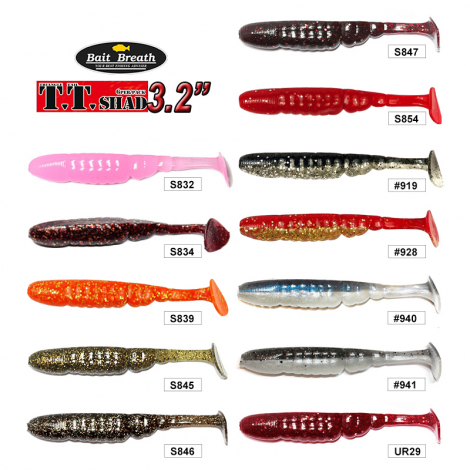 Приманка Bait Breath T.T.Shad 3,2" (7 шт)