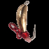 Мормишка Intech Ice Jig Рижський банан з петелькою ø3.0 (1шт) #10 золото ц Мормишка Intech Ice Jig Рижський банан з петелькою ø3.0 (1шт) #10 золото ц