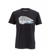 Футболка Simms Kype Jaw SS T Black L