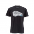 Футболка Simms Kype Jaw SS T Black L