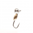 Мормишка Intech Ice Jig Головастик з петелькою ø2.5*2.4 (10шт) 0,3g №18 #18 серебро+золото Мормишка Intech Ice Jig Головастик з петелькою ø2.5*2.4 (10шт) 0,3g №18 #18 серебро+золото