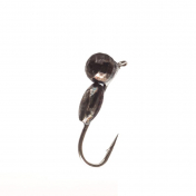 Мормишка Intech Ice Jig Головастик з петелькою ø2.5*2.4 (10шт) 0,3g №18 #04 черный