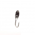 Мормишка Intech Ice Jig Насіння з отвором ø2.5 (10шт) #04 черный