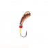 Мормишка Intech Ice Jig Уралка з отвором ø4.0 (5шт) 0,92g №14 #03 медь Мормишка Intech Ice Jig Уралка з отвором ø4.0 (5шт) 0,92g №14 #03 медь
