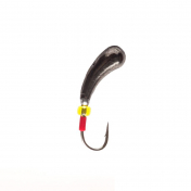 Мормишка Intech Ice Jig Уралка з отвором ø4.0 (5шт) 0,92g №14 #04 черный