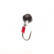 Мормишка Intech Ice Jig Кулька грань з отвором  (кембрик+бісер) ø3.0 (10шт) 0,22g №18 #04 черный
