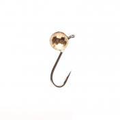 Мормишка Intech Ice Jig Кулька грань з петелькою ø2.5 (10шт) 0,16g №20 #01 золото