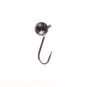 Мормишка Intech Ice Jig Кулька грань з петелькою ø3.0 (10шт) 0,26g №18 #04 черный