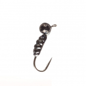 Мормишка Intech Ice Jig Головастик-личинка з петелькою ø3.0*15 (10шт) 0,38g №16 #05 арбуз