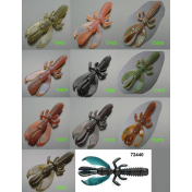 Приманка Tsunekichi Mini Jig Trailer 2,5" (6 шт.) 72403 watermelon seed