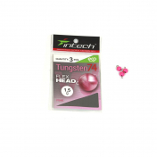 Розбірний груз Intech Tungsten 74 Gloss Pink UV 1.5g (3шт)
