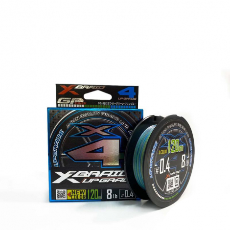 Шнур плетений YGK X-Braid Upgrade 3C X4 120m 0.6 (12lb / 5.45kg) Шнур плетений YGK X-Braid Upgrade 3C X4 120m 0.6 (12lb / 5.45kg)