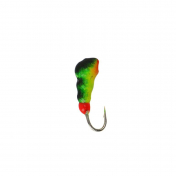 Мормишка Intech Ice Jig Мураха з отвором (бісер) ø2.5 (10шт) 0,22g №20 #05 арбуз