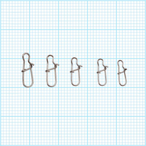 Застібка Noike Lure Snap 15 шт #1,0 Застібка Noike Lure Snap 15 шт #1,0