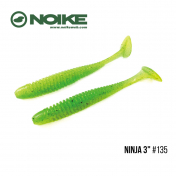 Приманка Noike NINJA 3" (9шт) #135 Lime/Chartreuse