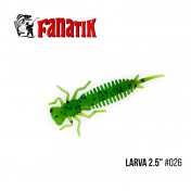 Приманка Фанатик Larva 2,5" 002