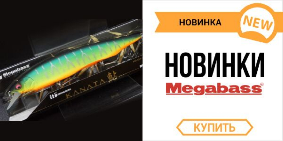 А у нас новинки от Megabass!