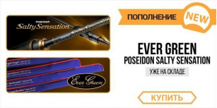 Получены удилища Evergreen!