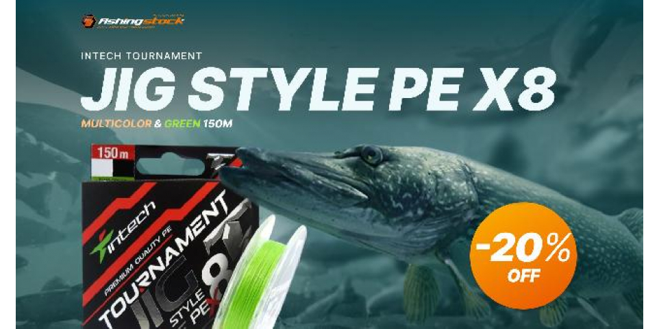 INTECH TOURNAMENT JIG STYLE PE X8