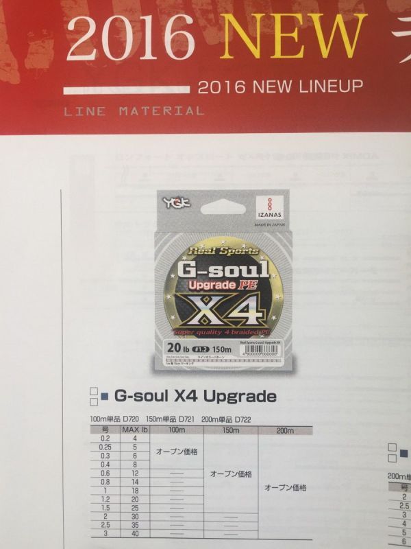 Мнение о шнуре YGK G-Soul X4 Upgrade