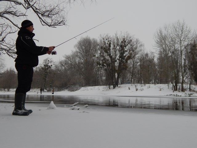 Окунь из речного водоворота