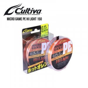 Шнур Owner Cultiva Micro Game PE Hi Light 150m