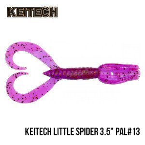 Приманка Keitech Little Spider 3.5" (5 шт) - магазин Fishingstock