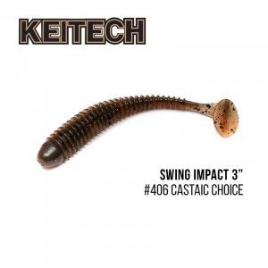 Приманка Keitech Swing Impact 3" (10 шт) - магазин Fishingstock