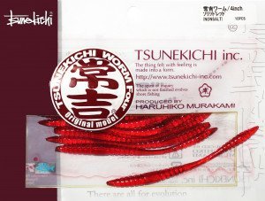 Приманка Tsunekichi Worm 4" (10 шт.) - магазин Fishingstock