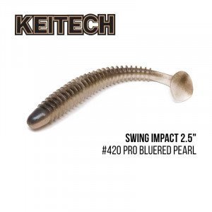 Приманка Keitech Swing Impact 2.5" (10 шт) - магазин Fishingstock
