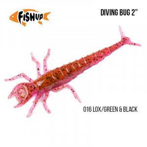 Приманка FishUp Diving Bug 2" (8шт) - магазин Fishingstock