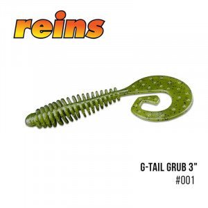 Приманка Reins G-tail Grub 3" - магазин Fishingstock