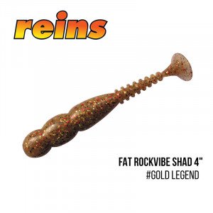 Приманка Reins Rockvibe Shad 4" - магазин Fishingstock