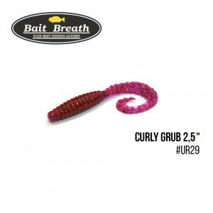 Приманка Bait Breath Curly Grub 2,5" (12шт) - магазин Fishingstock