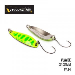Блешня  Ivyline Vlayde 3g 31mm - магазин Fishingstock