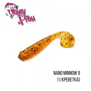 Приманка Crazy Fish  Nano Minnow 09 (caramel) 8 шт - магазин Fishingstock