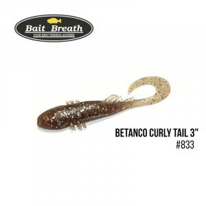 Приманка Bait Breath BeTanCo Curly Tail 3" (6 шт.) - магазин Fishingstock