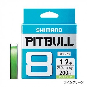 Шнур Shimano Pitbull 8PE 150m Lime Green PL-M58R 