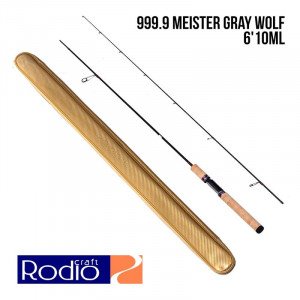 Спінінг Rodio Craft 999.9 Meister Gray wolf 6'10ML