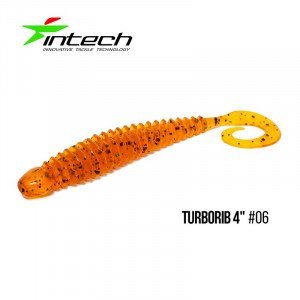 Приманка Intech Turborib 4"(5 шт) - магазин Fishingstock