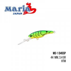 Воблер Maria MS-1 D45SP (45mm 3,4g) - магазин Fishingstock